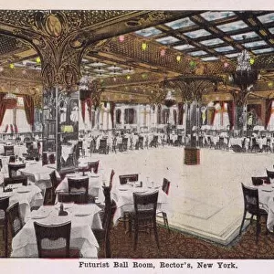Futurist Ballroom at Rectors, New York