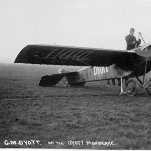 G M Dyott on the Dyott Monoplane 1911