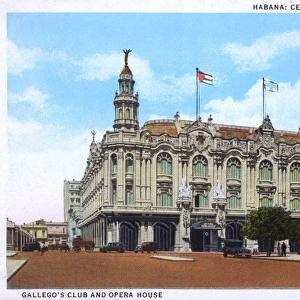 Gallegos Club and Opera House, Havana, Cuba
