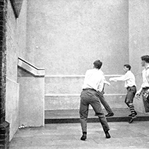 A Game of Eton Fives, 1911