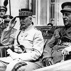 General Petain, French army officer, WW1