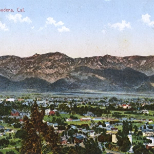 General view of Pasadena, California, USA