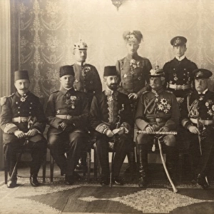 General von Mackensen and Turkish Officers