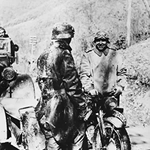 German despatch riders WWII