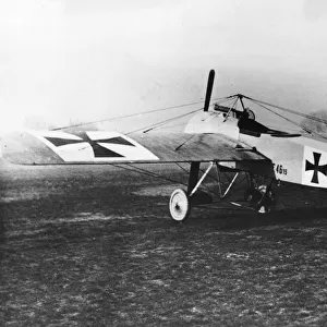 German Fokker E I fighter plane, WW1