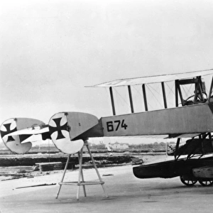 German Gotha WD7 seaplane, WW1