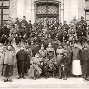 German soldiers, Peking, Beijing, Boxer rebellion