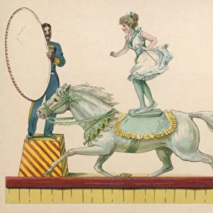 Girl on Circus Horse