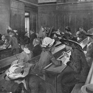 Girls at Sorbonne 1911
