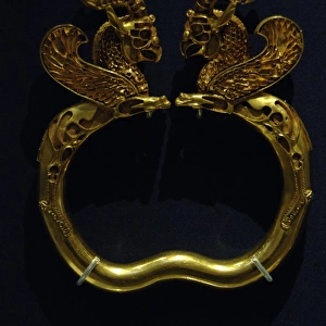 Gold amulet from Oxus Treasure. 5th-4th centuries BC