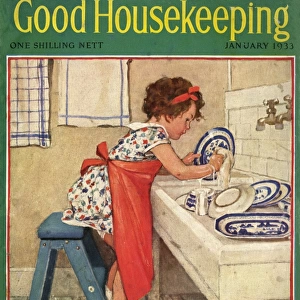 Good Housekeeping front cover, January 1933