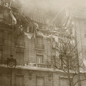Gotha raid on Paris. First World War