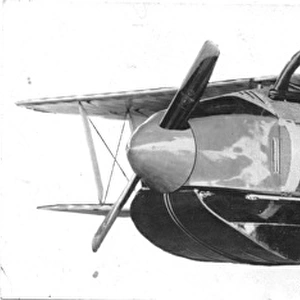 Gotha WD-10 German single-seat naval fighter biplane
