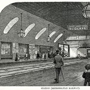 Gower Street Station, Metropolitan underground, London