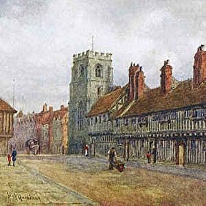 Grammar School and Guild Chapel - Stratford-on-Avon