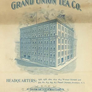 Grand Union Tea Company, New York City, USA