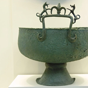 Greek Art. Archaic Period. 7th century BCE. Bronze bowl