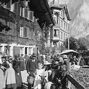 Grindelwald Switzerland early 1900s