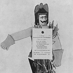 Guy-ser Fawkes - the Kaiser caricatured, WW1