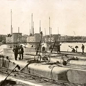 H Class submarines at Torquay, Devon