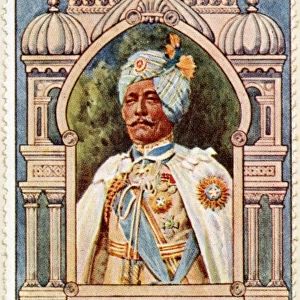 H. H. Maharaja Sir Pratap Singh / Stamp