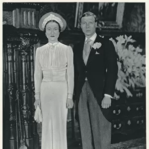 H. R. H the Duke of Windsor and Mrs Wallis Warfield