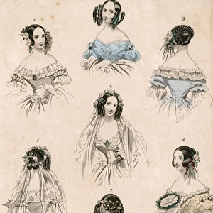 Hair styles 1840