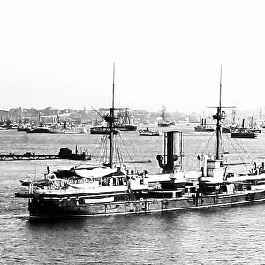 The Hamoaze Devonport HMS Ageinenmon Victorian period