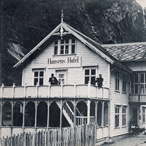 Hansens Hotel, Gudvangen, Sogn, Norway