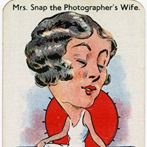 Happy Families Playing Cards - Mrs Snap