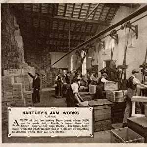 Hartleys Jam Works, Aintree, Merseyside - Box-making Dept