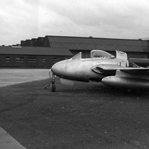 de Havilland Vampire FB5 VV675 at Hatfield