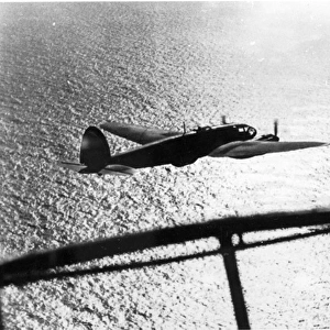 Heinkel He111H in flight