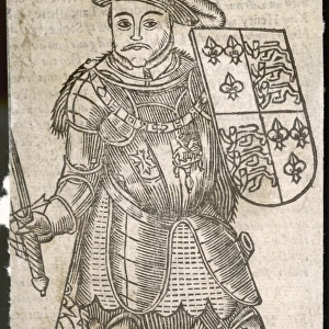 Henry VIII with Shield