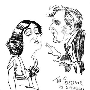 Herbert Tree and Mrs Patrick Campbell in Pygmalion, 1914