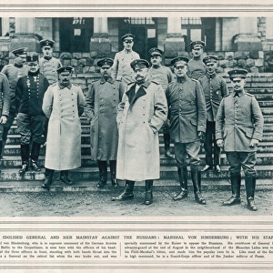 Hindenburg & Staff / 1915