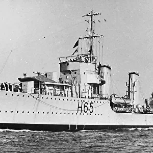 HMS Boadicea A Royal Navy Beagle Class Destroyer