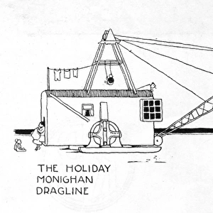 The Holiday Monighan Dragline by Heath Robinson