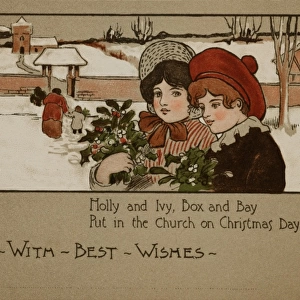 Holly and Ivy, Box and Bay, by Ethel Parkinson