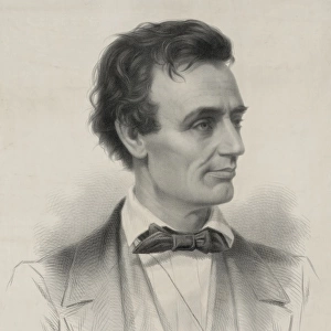 Hon. Abraham Lincoln, Republican candidate for the presidenc