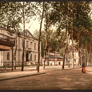 Hotel de ville, posts and telegraphs, Vichy, France