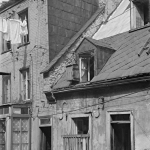 House in Sous-Le-Cap (Slum Alley), Quebec, Canada