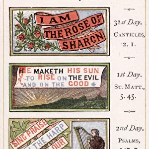 I AM THE ROSE OF SHARON and other texts Date: 1875