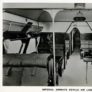 Imperial Airways Scylla Air Liner Saloon