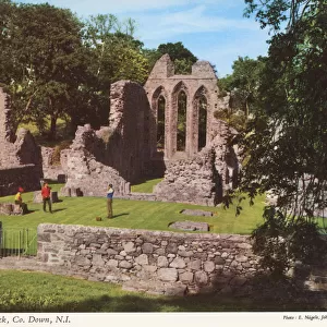 Inch Abbey, Downpatrick, Co. Down, N. I. by E. Nagele