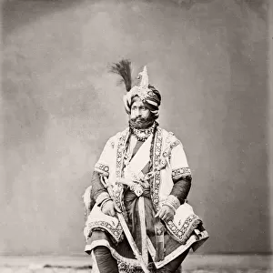 India - the Maharajah of Kashmir 1860s