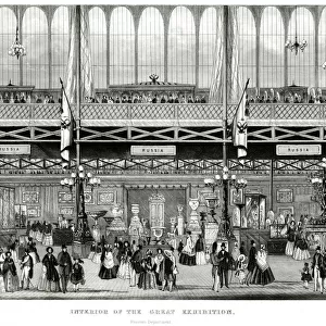 Interior of The Great Exhibition 1851