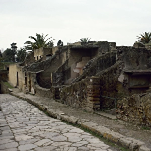 Italy. Herculaneum. Cardo V