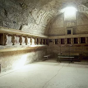 Italy, Pompeii. Forum Baths. 1st century BC