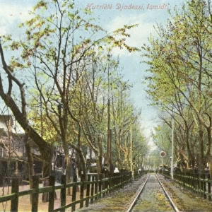 Izmit - Hamidiye Avenue with Railway line